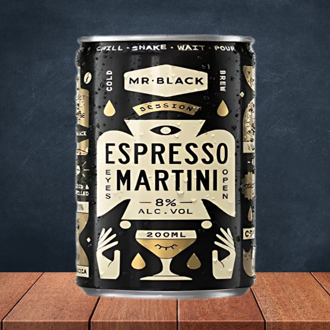 Mr Black Coffee Liqueur Can 200ml