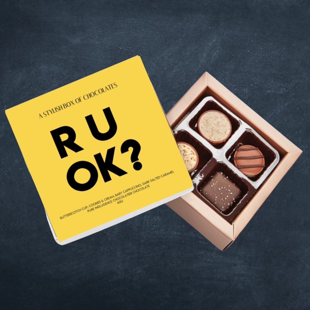 R U OK? Pure Indulgence Choc Box 40g