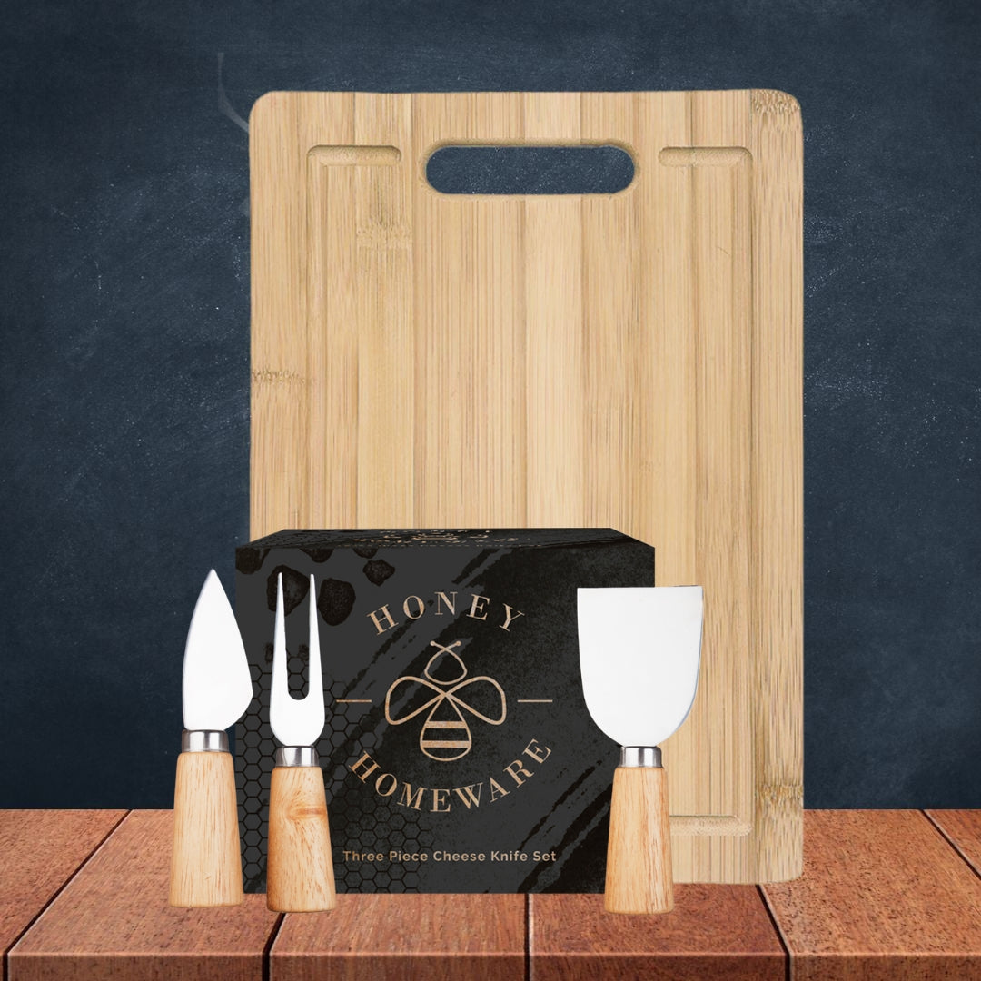 Cheeseboard & Knife Set