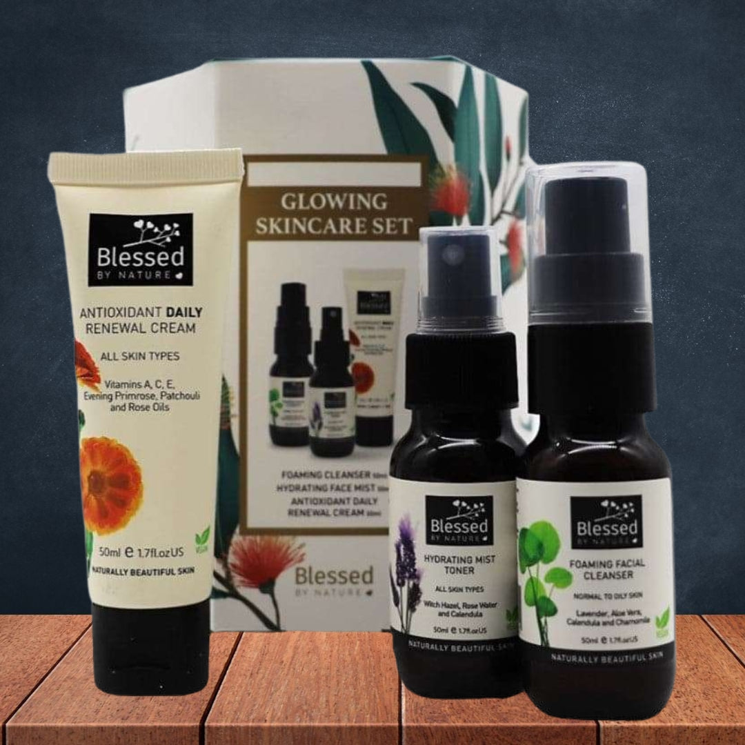 Blessed By Nature Glowing Skincare Set