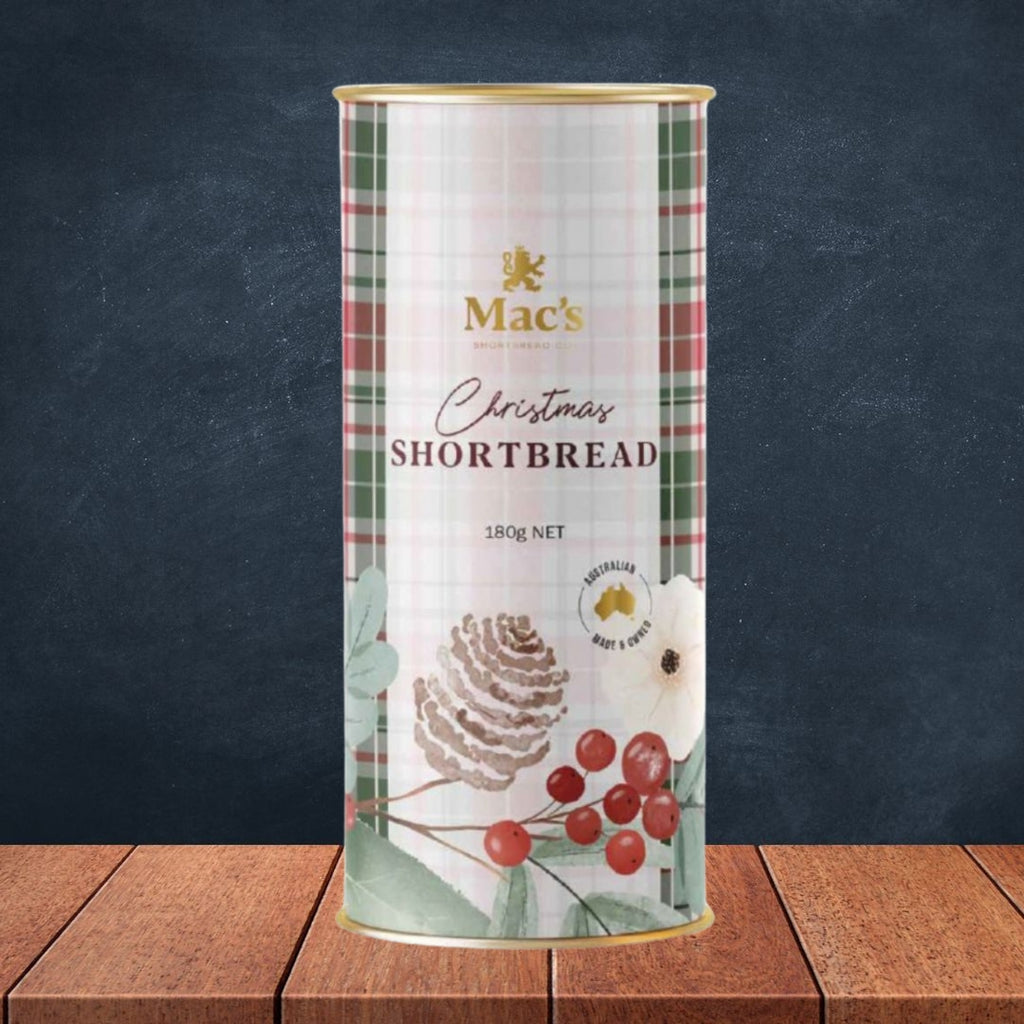 MAC'S TRADITIONAL SHORT BREADS CYLINDER TUBE 180G