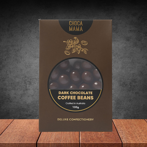 Chocamama Dark Coffee Beans Chocolate 100g