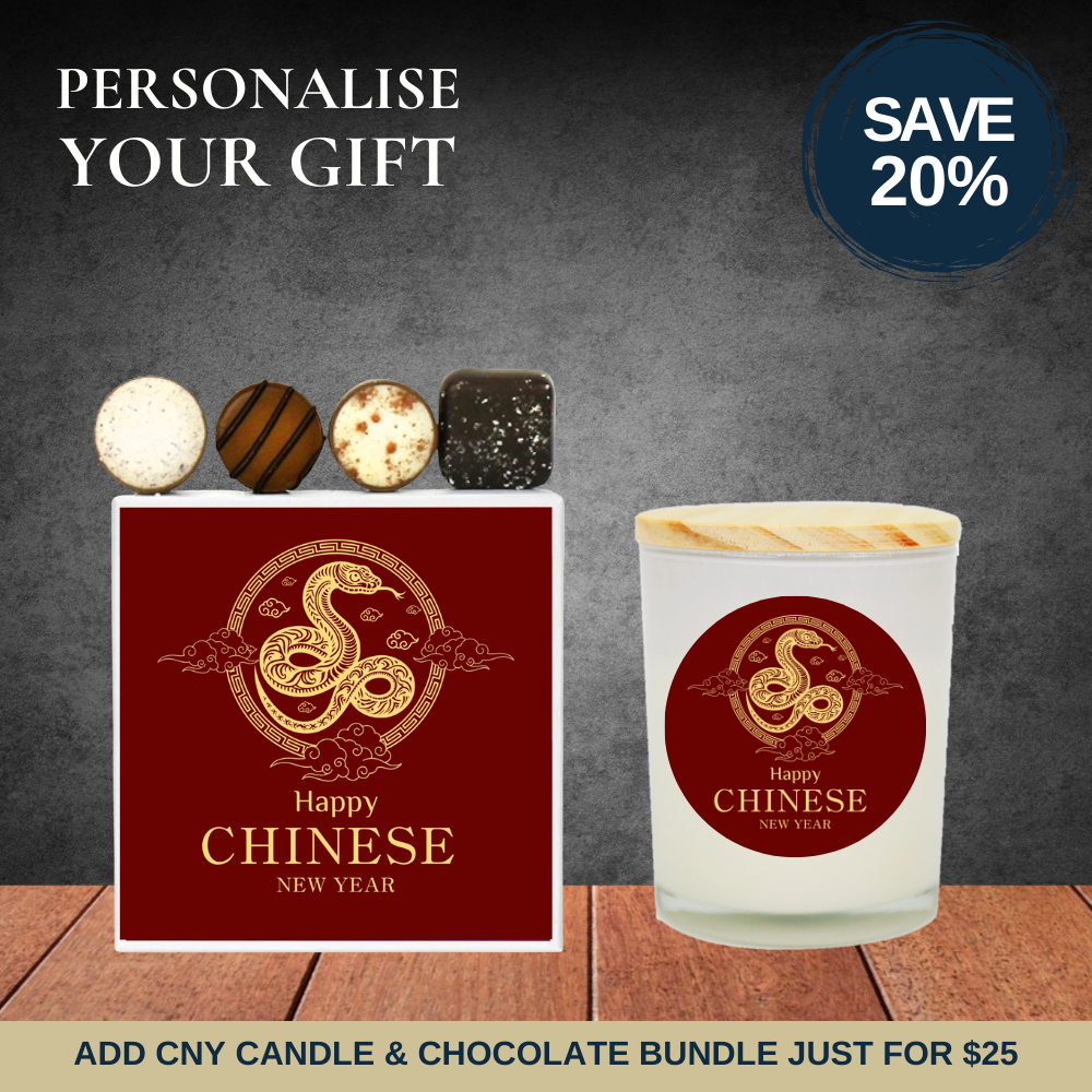 CNY Candle & Chocolate Bundle