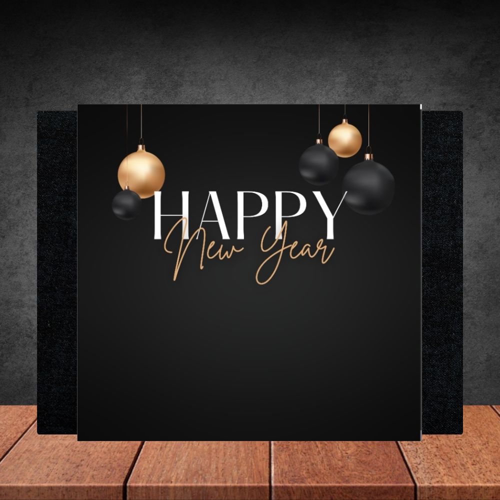 New Year box sleeve