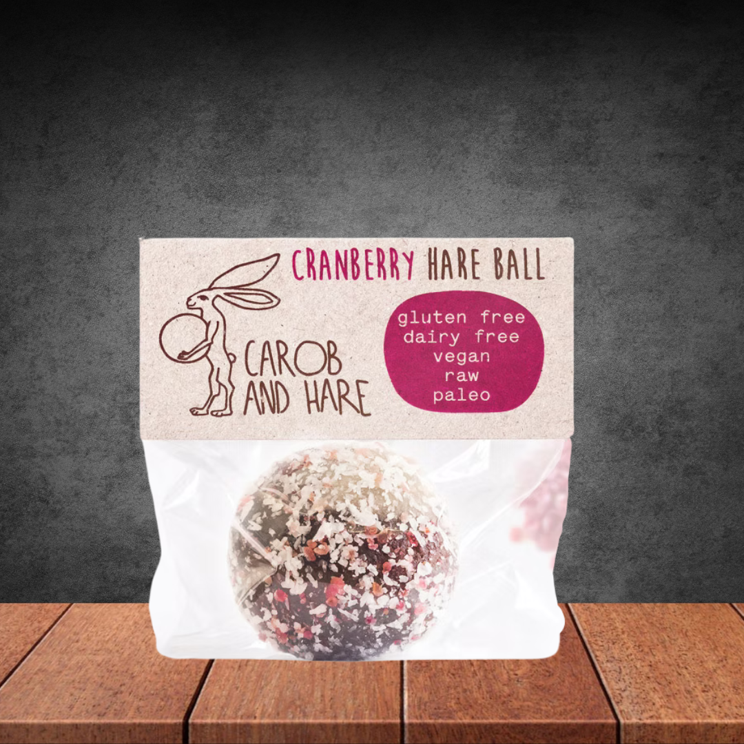 Carob and Hare Cranberry Hare Protein Ball 26g