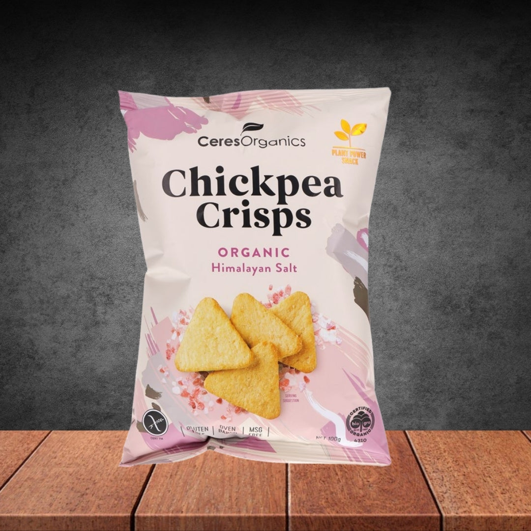 Ceres Organics Himalayan Salt Chickpea Crisps 100g