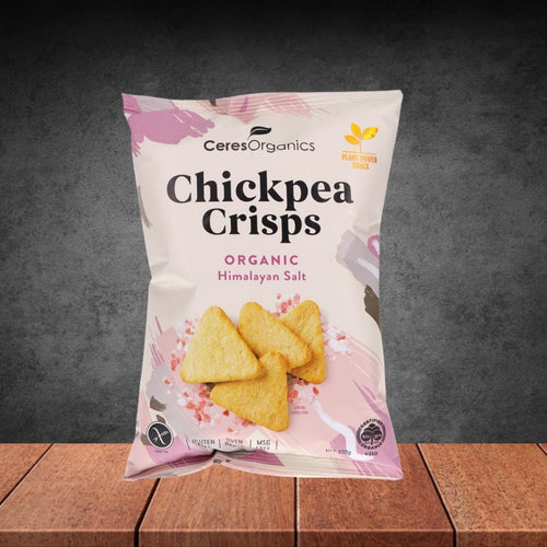 Ceres Organics Himalayan Salt Chickpea Crisps 100g