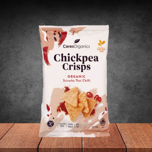 Ceres Organics Sriracha Chilli Chickpea Crisps 100g