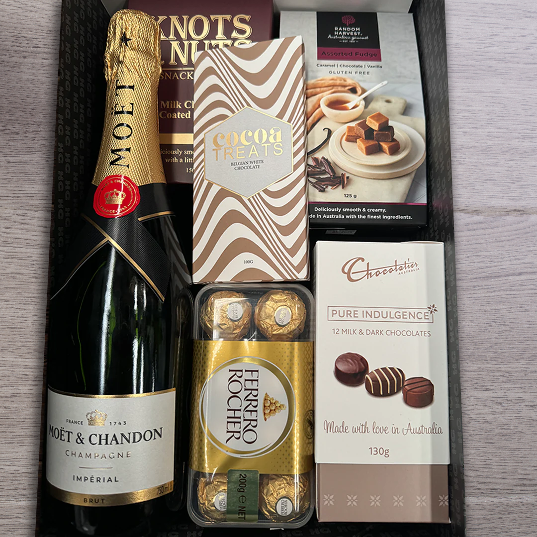 Champagne & Chocolate Melbourne Christmas Hamper