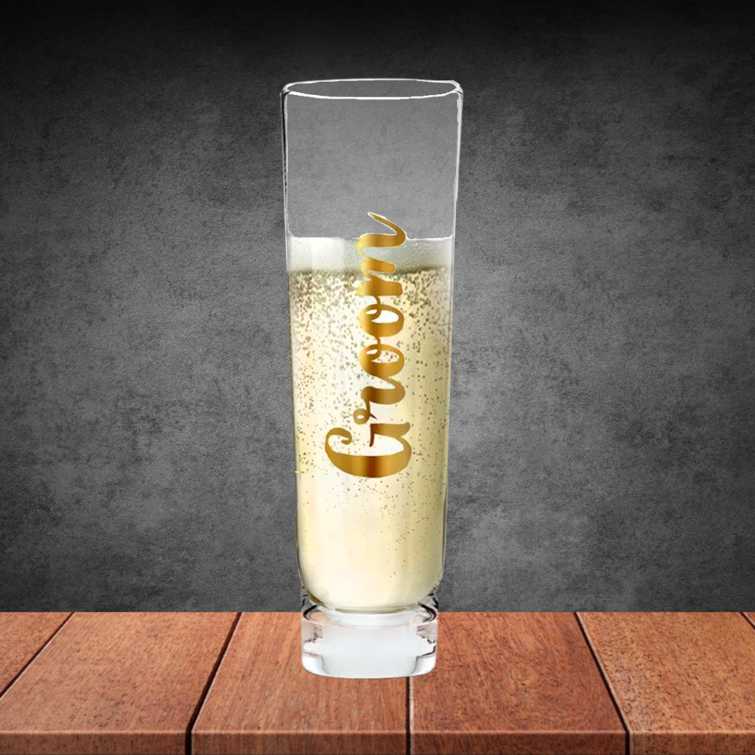 Champagne Flute Groom