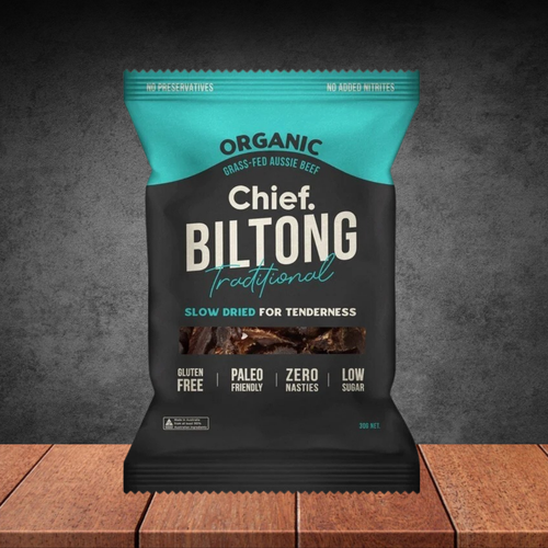 Chief Nutrition Traditional Beef Biltong 30g