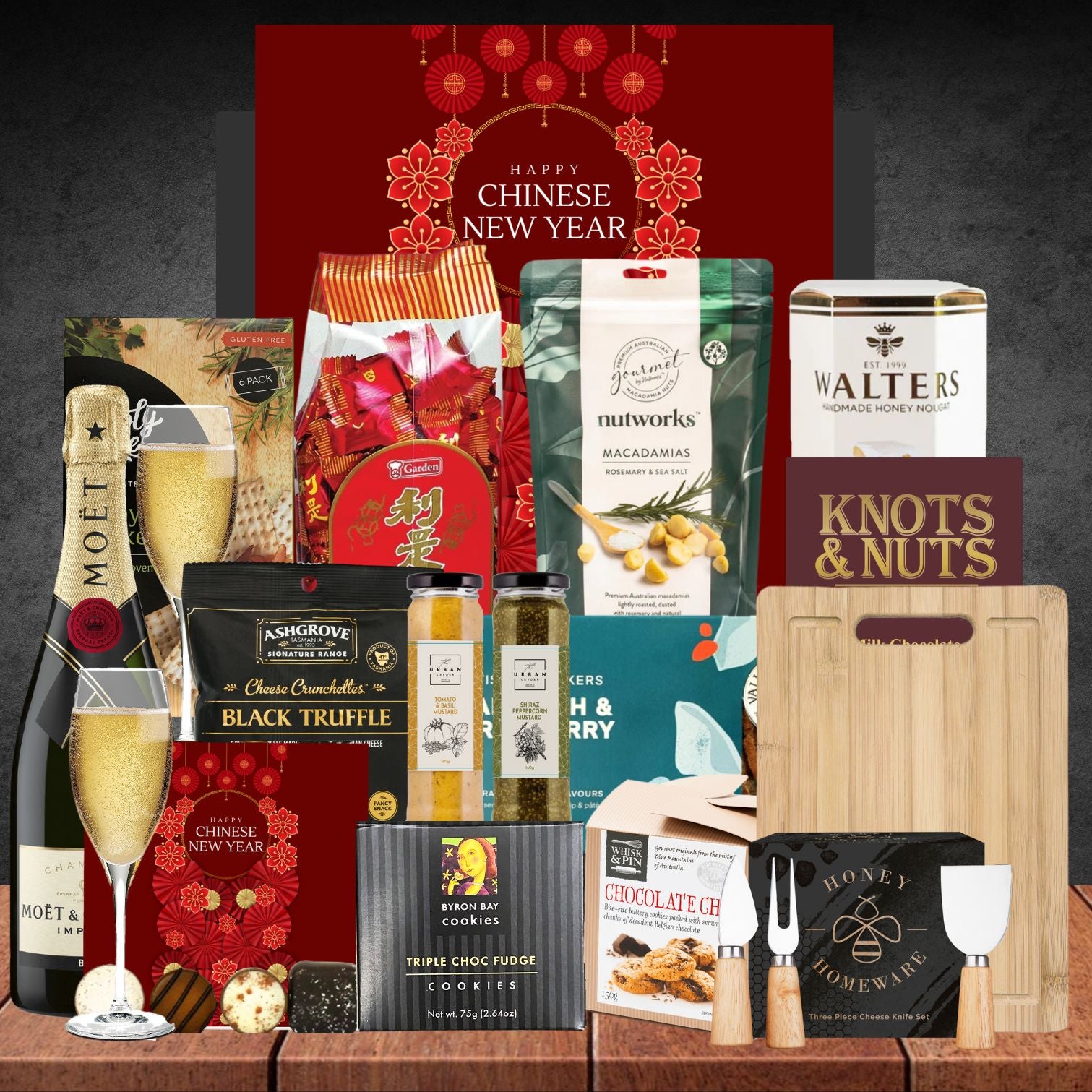 Chinese New Year Champagne CelebratIon Gift Hamper Featured Image