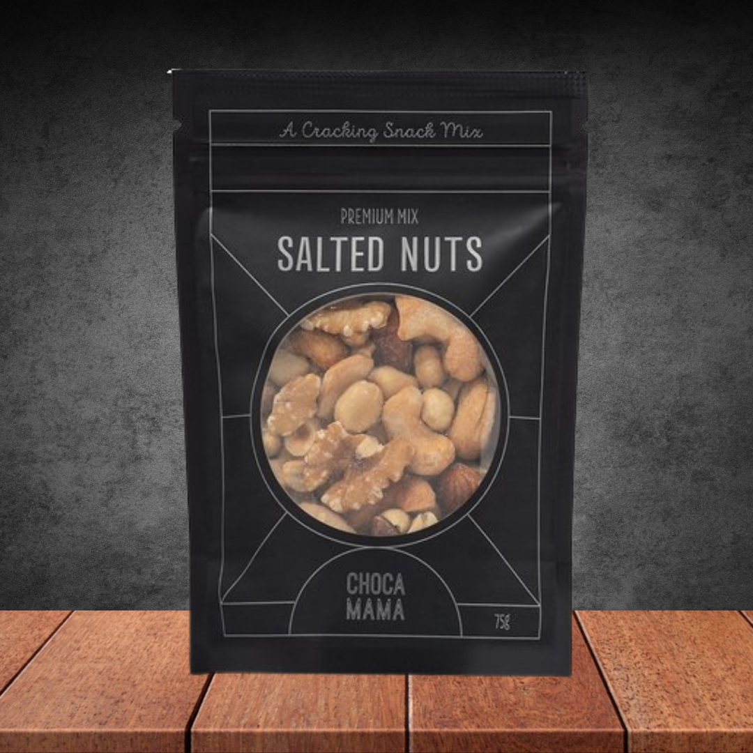 Chocamama Black Label Salted Premium Nut Mix 75g