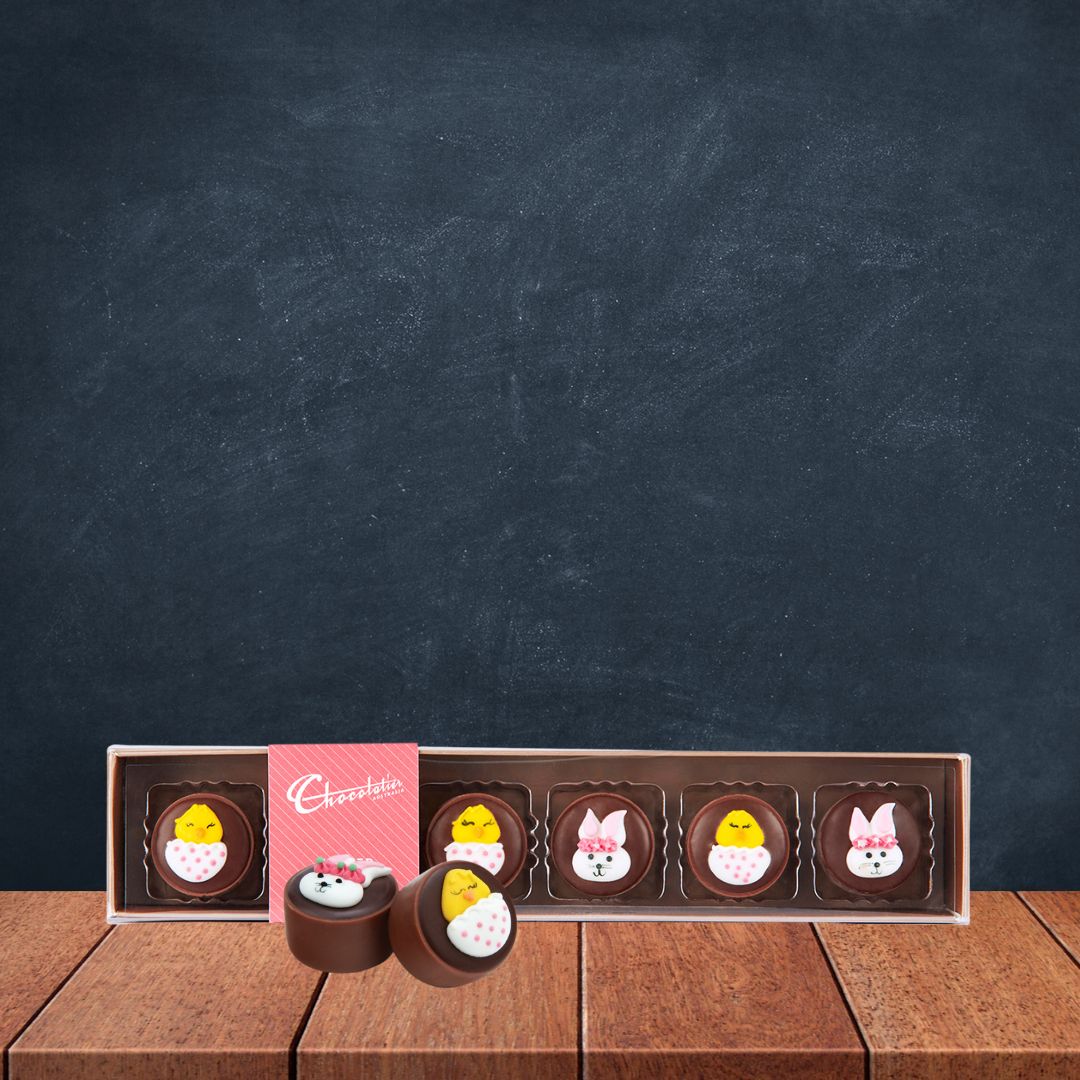 Chocolatier Easter Caramel Chocolates 6 Pack 80g