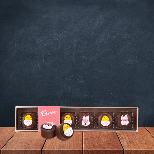 Chocolatier Easter Caramel Chocolates 6 Pack 80g