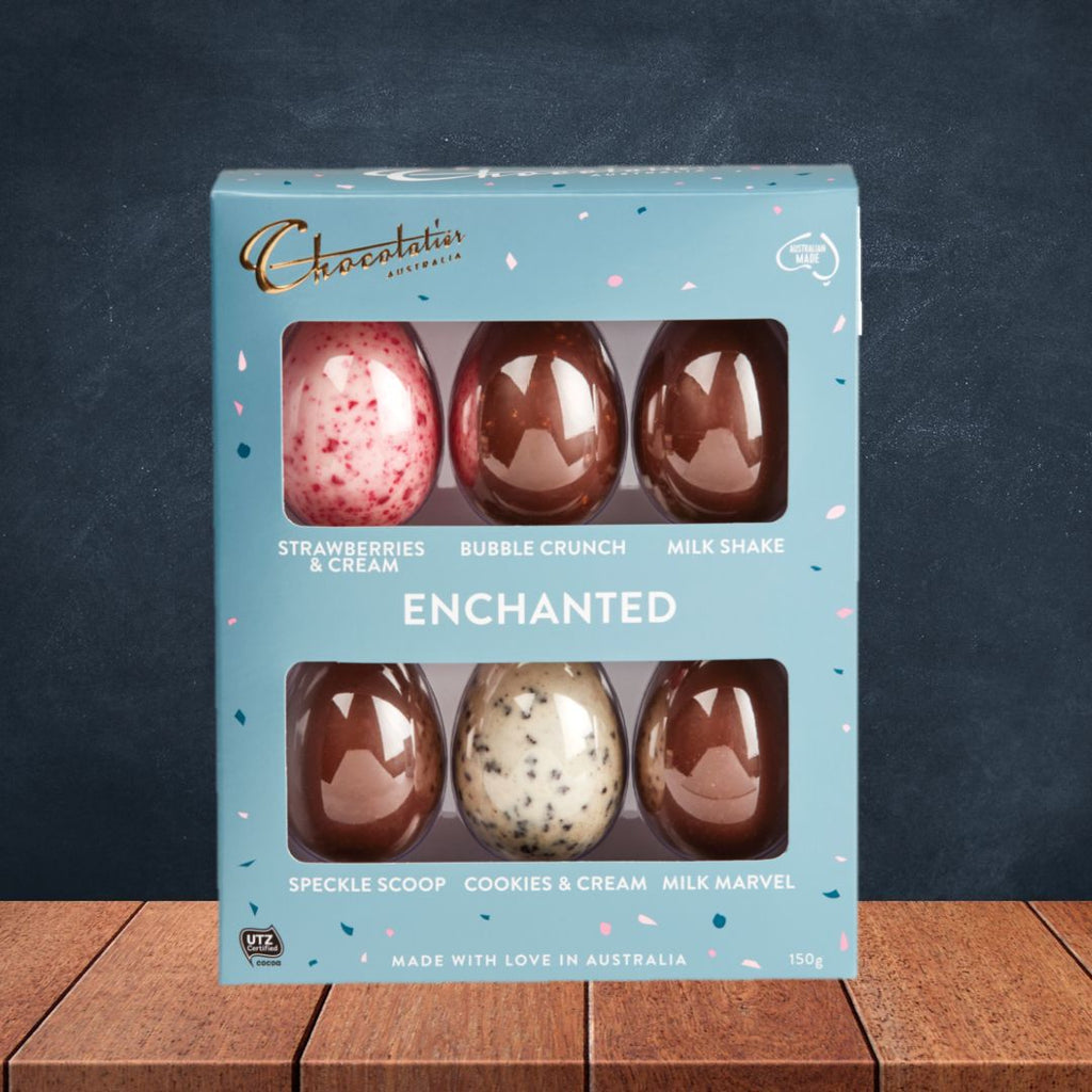 Chocolatier Enchanted Chocolate Easter Egg Selection 6 Pack 150g