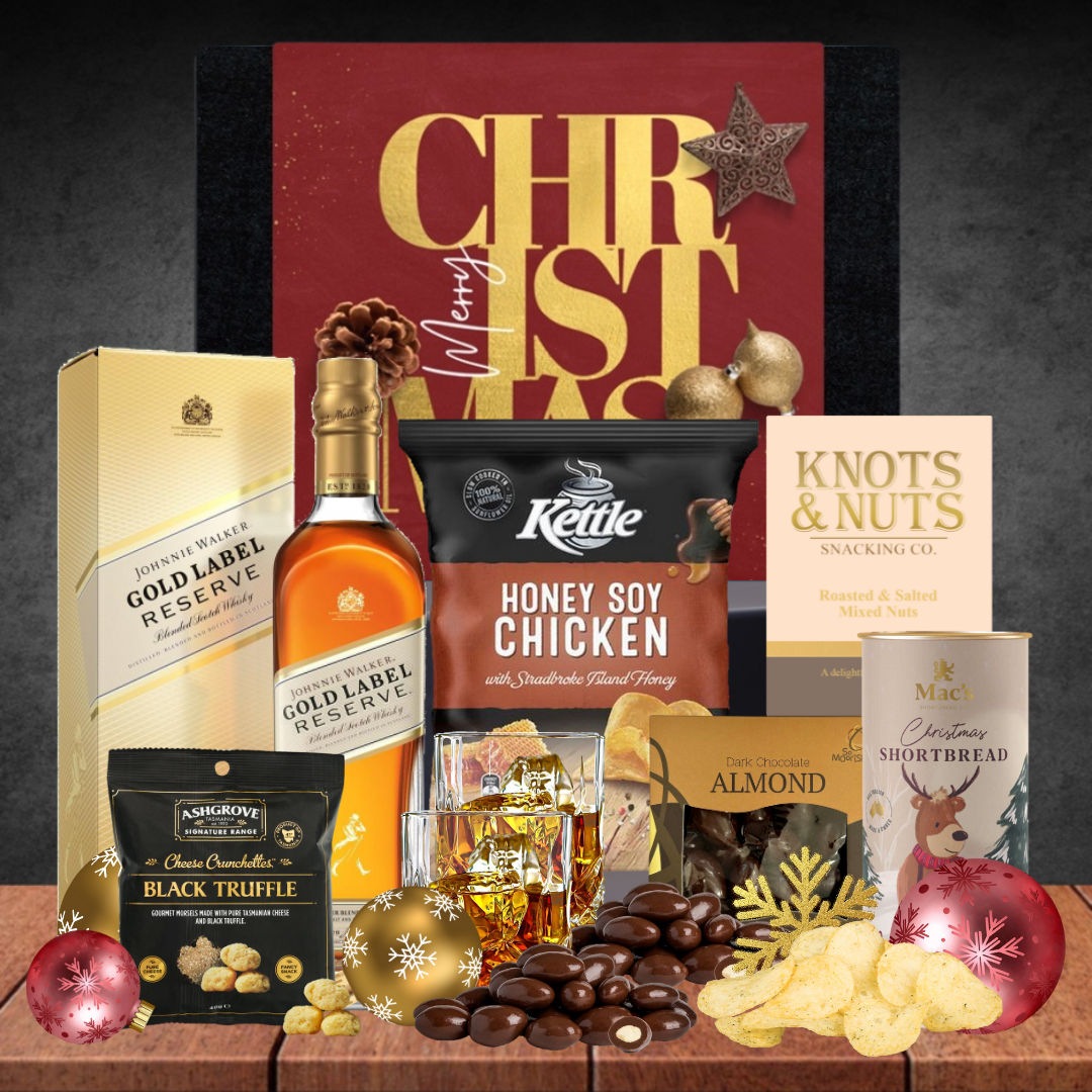 Christmas Hamper With Johnnie Walker Gold Featured Image