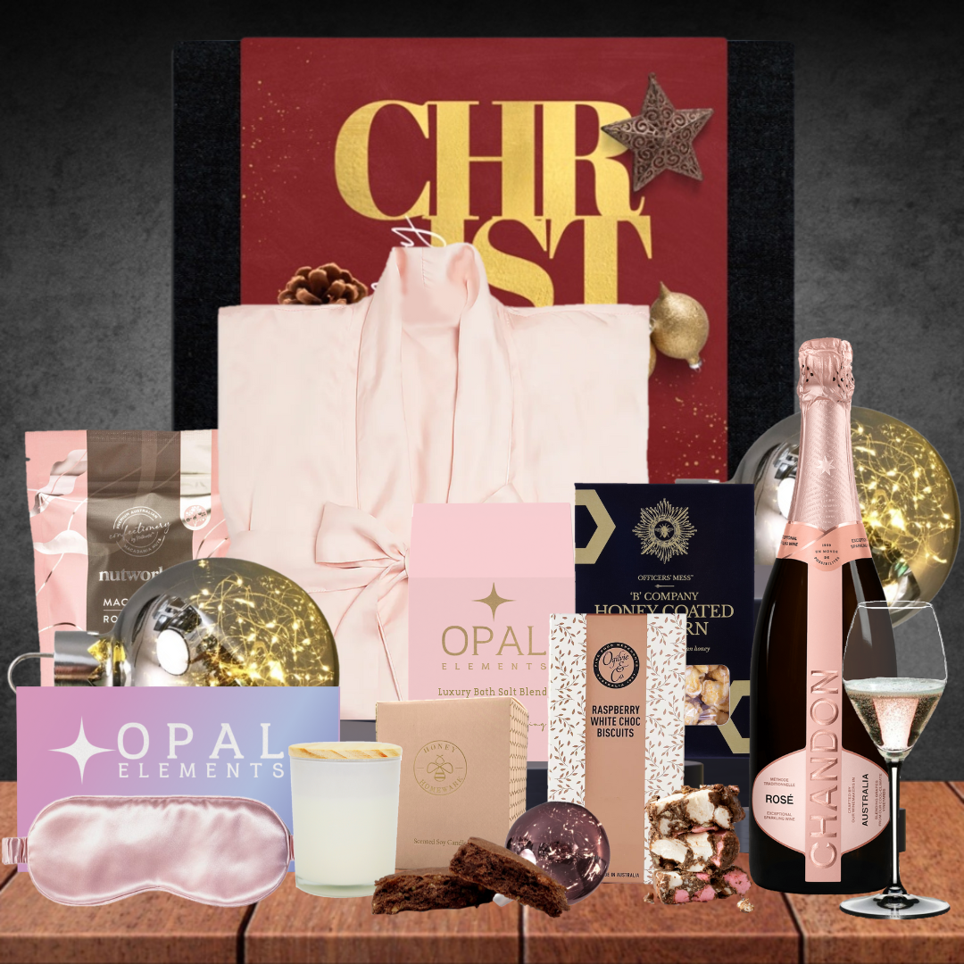 Christmas Pamper Hamper With Chandon Rose Featured Image