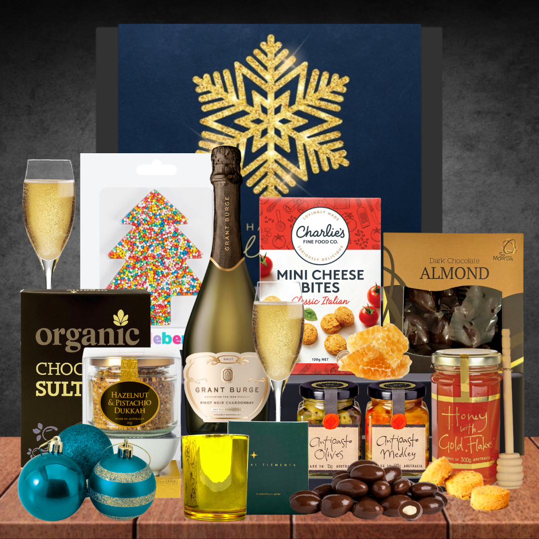 Christmas Pinot Noir Chardonnay Hamper Featured Image