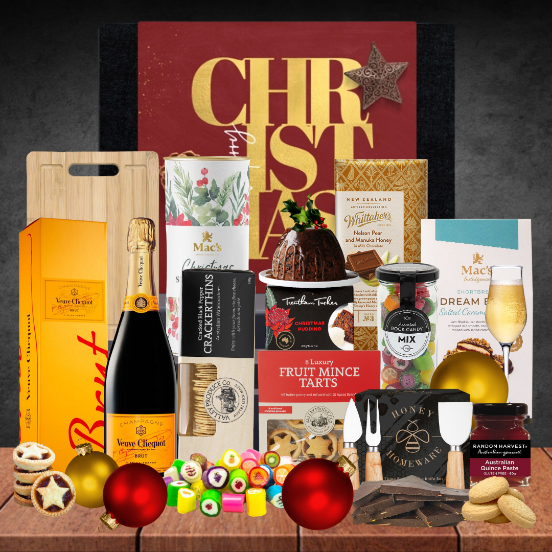 Christmas Veuve Champagne Hamper For Her Featured Image