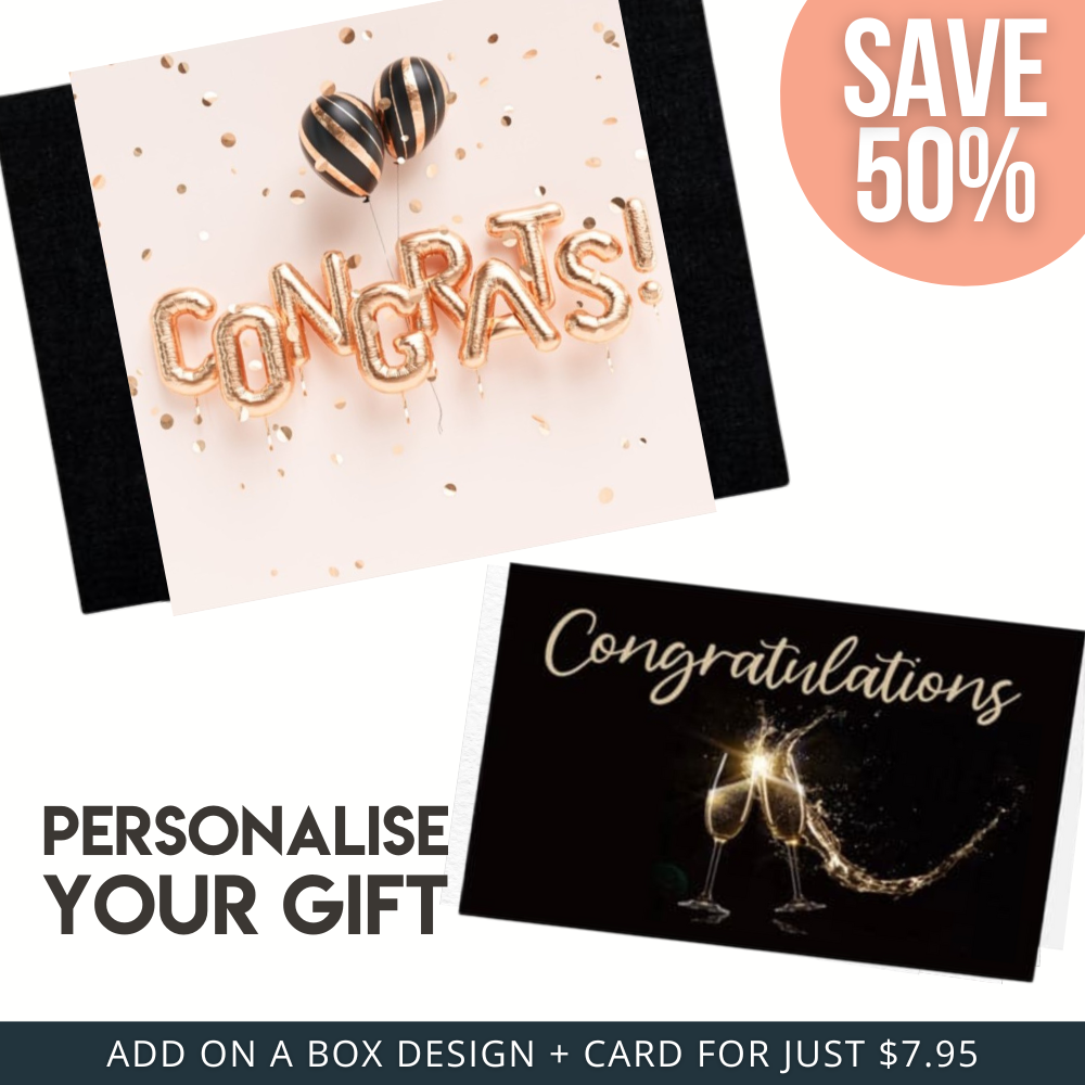 Congrats Balloons Sleeve + Card Bundle