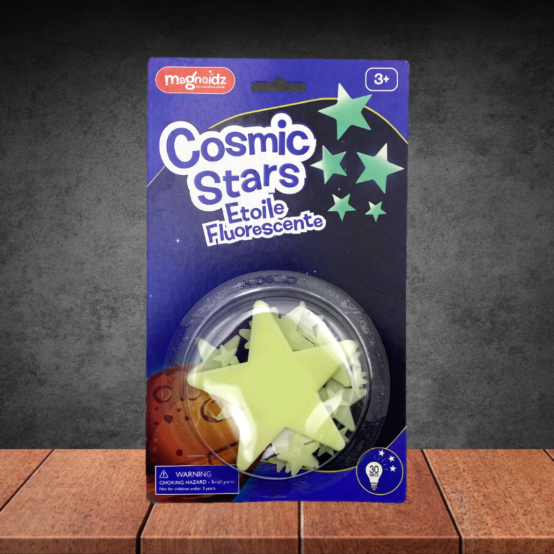 Cosmic Glow-in-the-Dark Stars