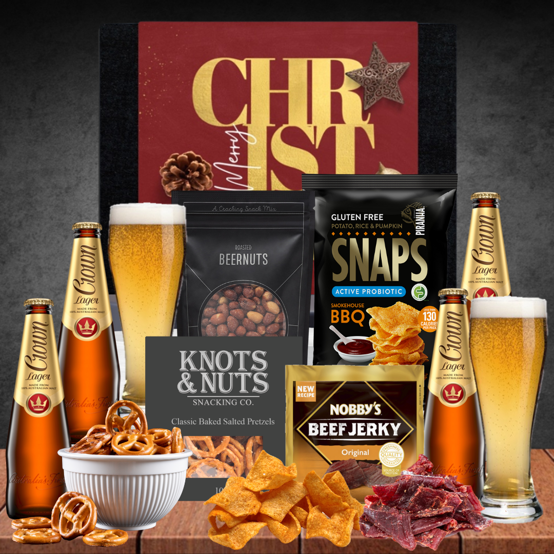 Crown Beer Melbourne Christmas Hamper Featured image