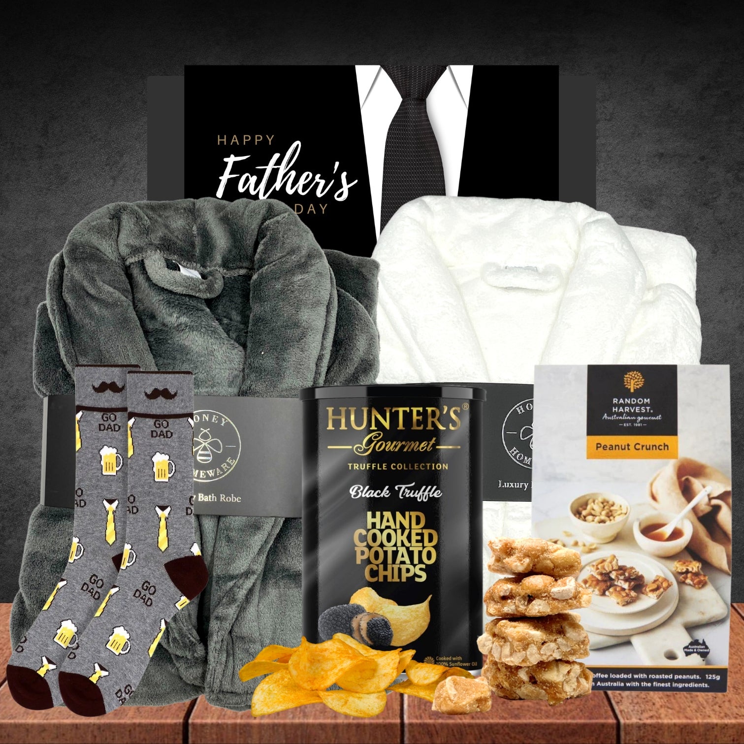 Dad's Luxury Robe Hamper Featured Image