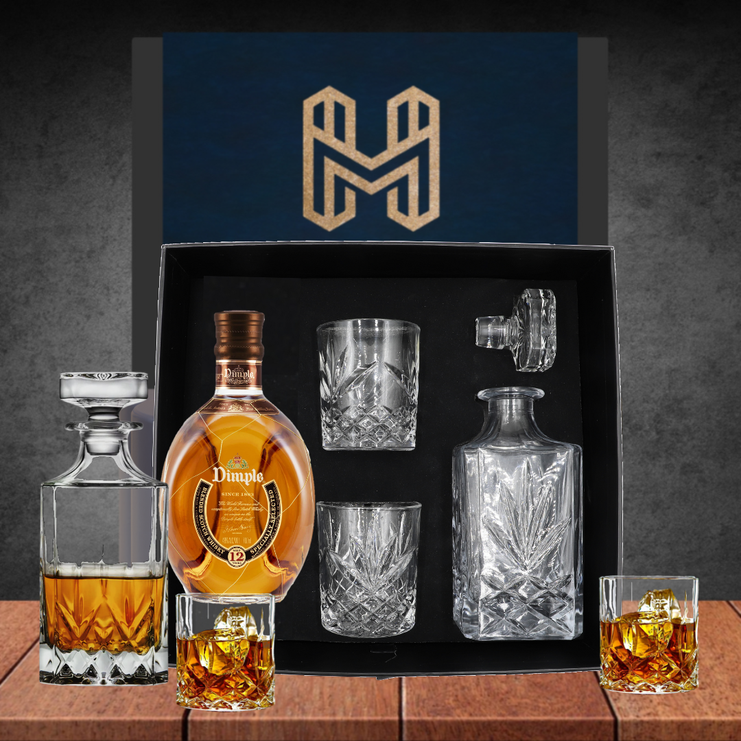 Dimple Whisky & Decanter