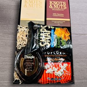 Dimple Scotch Hamper with Snacks