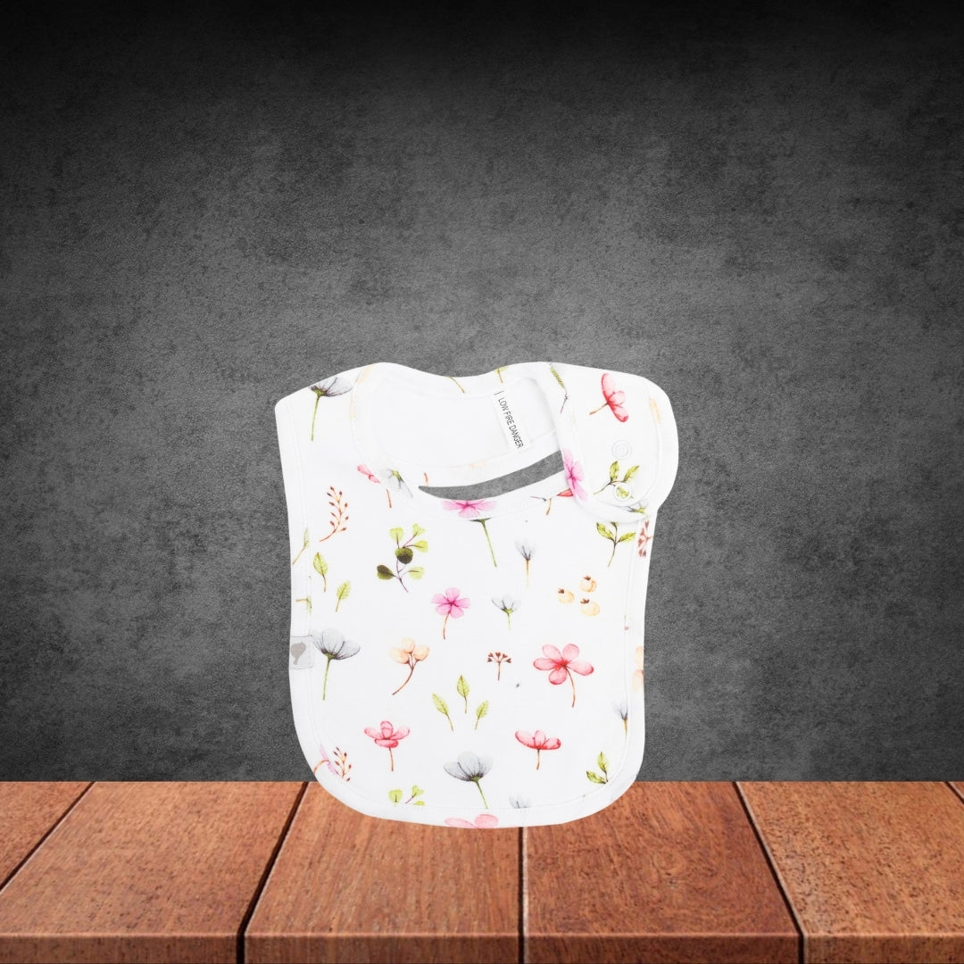 Emotion & Kids Fleur Organic Cotton Bib