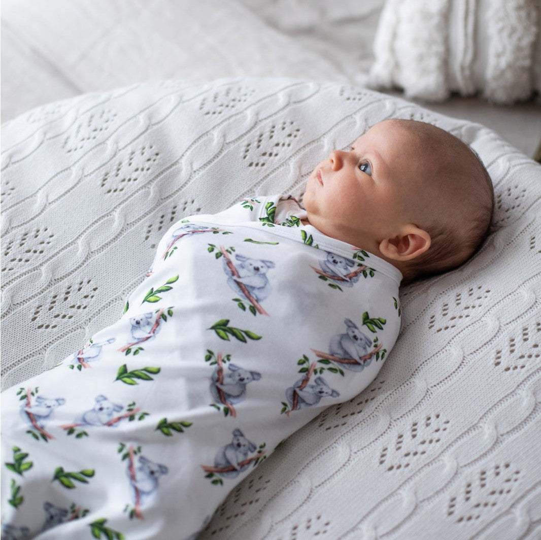 Emotion & Kids Koala Organic Cotton Wrap 100 x 100 cm