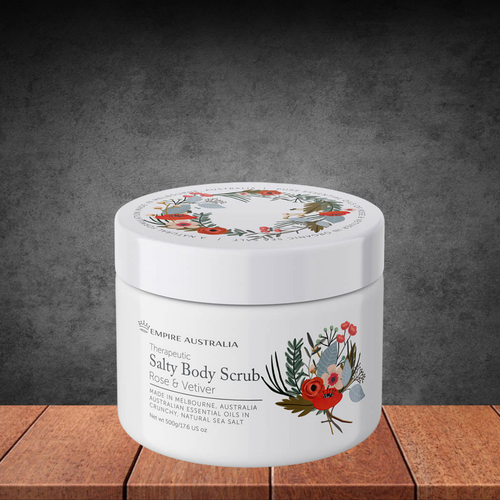 Empire Australia Therapeutic Rose & Vetiver Body Scrub