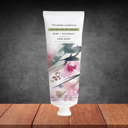 Empire Australia Art Series Hemp & Patchouli Shea Butter Hand Balm 125ml