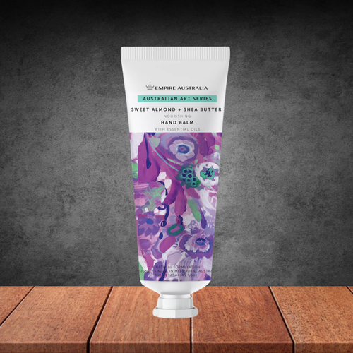 Empire Australia Art Series Sweet Almond Shea Butter Hand Balm 125gm