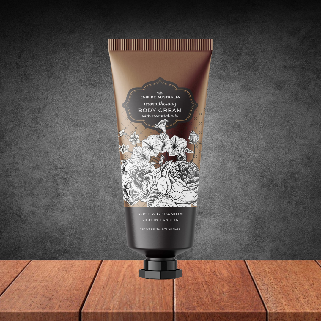 Empire Australia Botanicals Rose & Geranium Body Cream 200ml