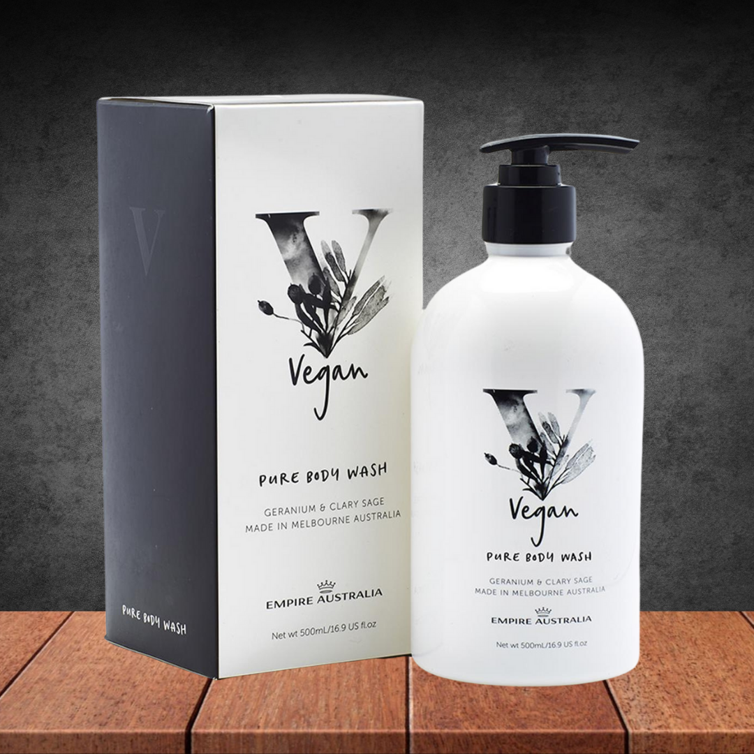 Empire Australia Vegan Geranium & Clary Sage Body Wash 500ml
