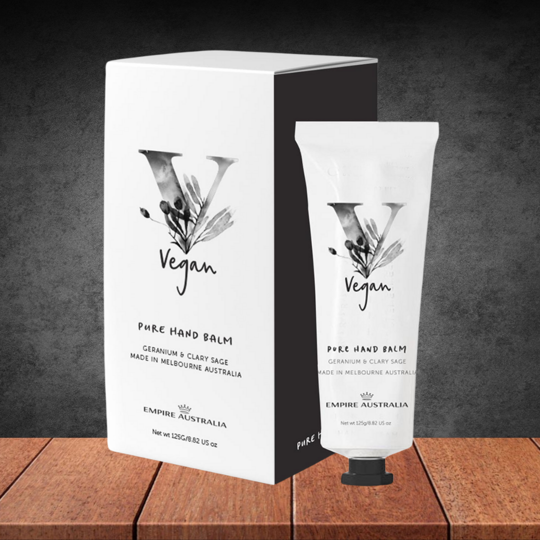 Empire Australia Vegan Geranium & Clay Sage Pure Hand Balm 125g