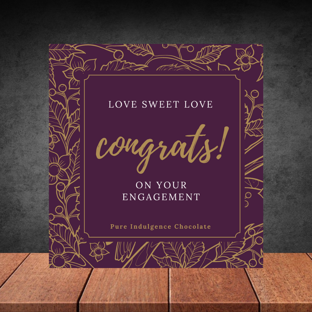 Engagement Congrats Chocolatier Chocolate Box 40g