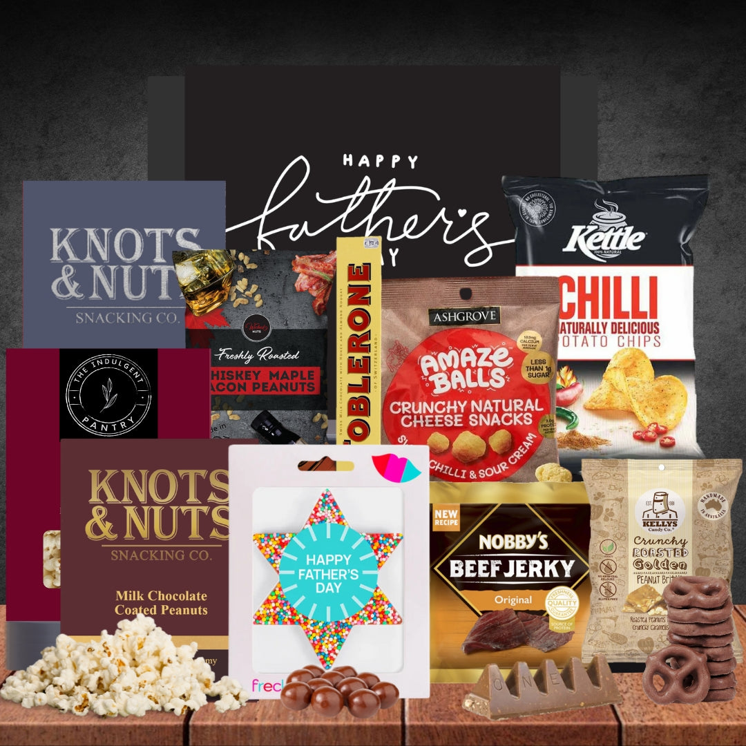 Father's Day Gourmet Snack Hamper Featured Image