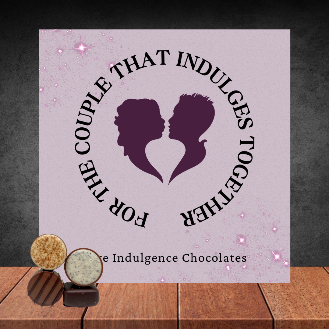 For The Couple that Indulges Together' Chocolate Box 40g