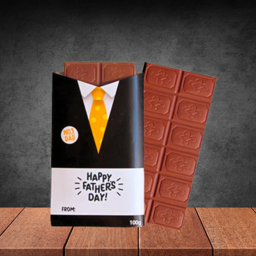 Freckleberry Father's Day Assorted Chocolate Blocks - Suit Sleeves