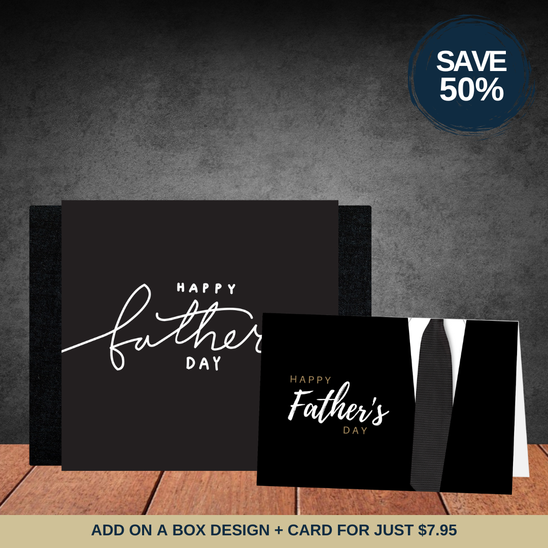 Father's Day Sleeve + Father's Day Tie Card Bundle
