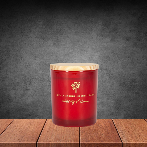 Nicola Spring Wild Fig & Cassis Soy Wax Scented Candle 130g