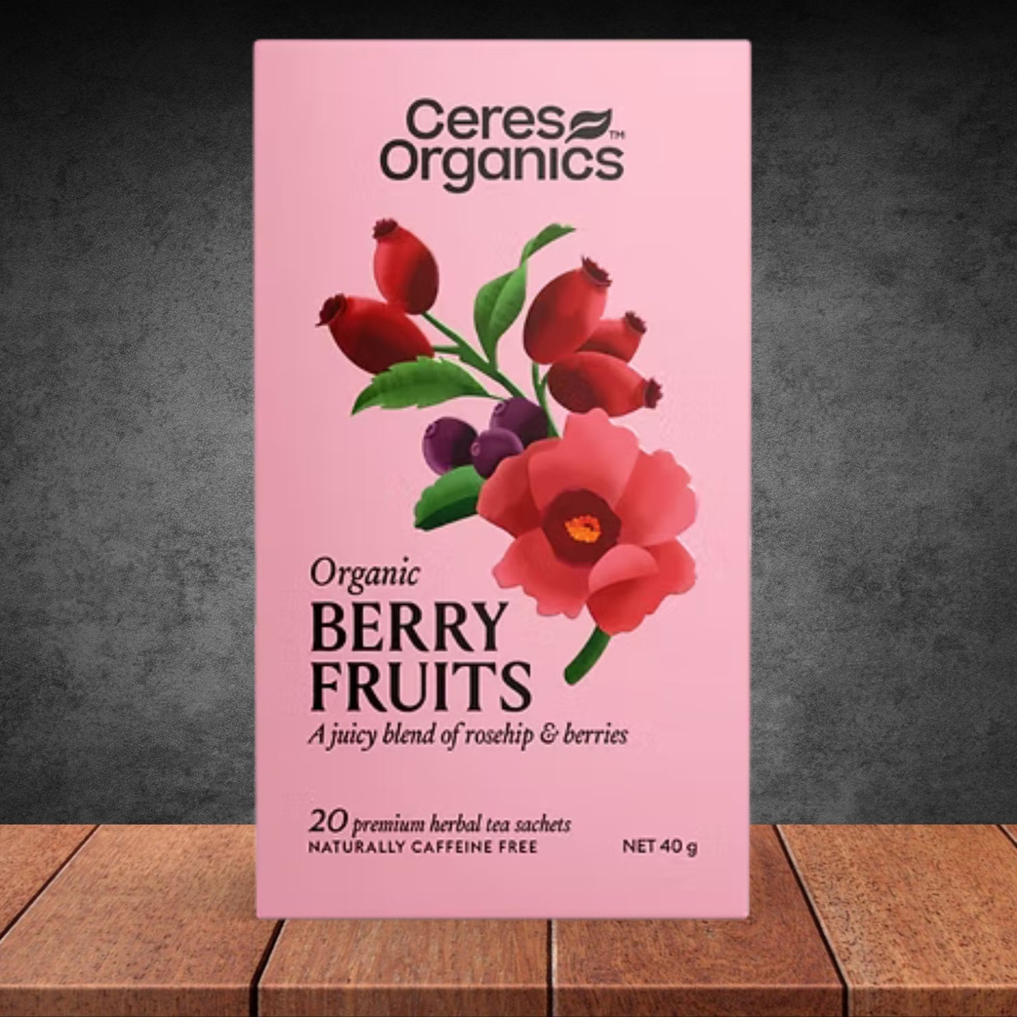 Ceres Organic Berry Fruits Herbal Tea 20pk