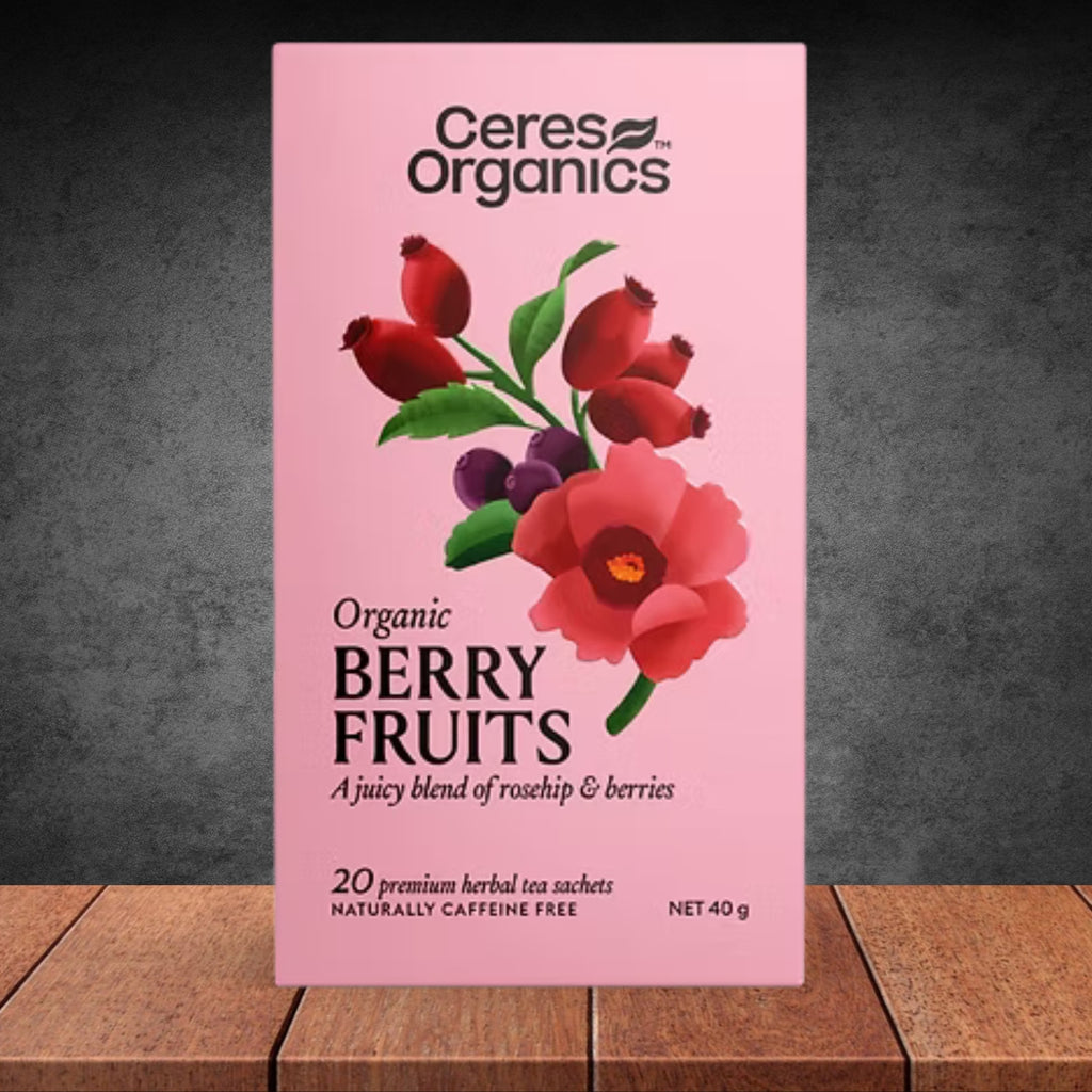 Ceres Organic Berry Fruits Herbal Tea 20pk