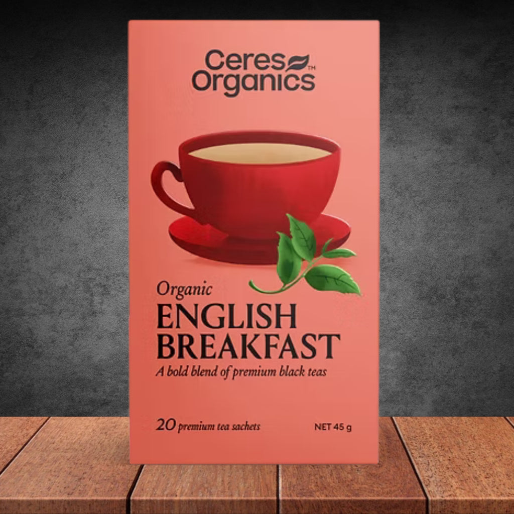 Ceres Organic English Breakfast Tea 20pk