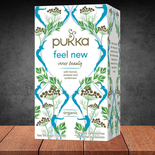 Pukka Organic Feel New Tea 20pk