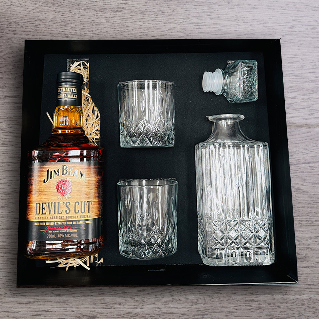 Jim Beam Devil's Cut & Decanter