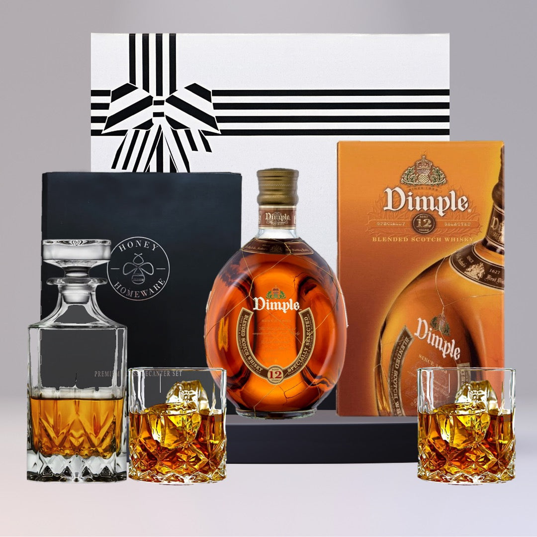 Dimple Whisky & Decanter